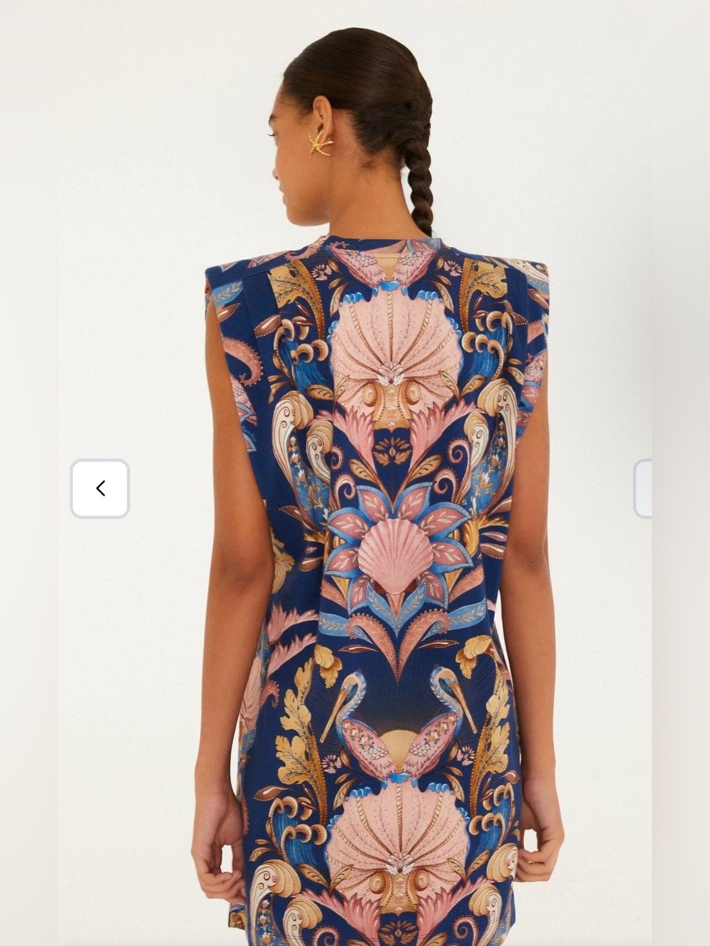 Farm Rio Boho Beauty Mini T-Shirt Dress - Picture 2 of 4